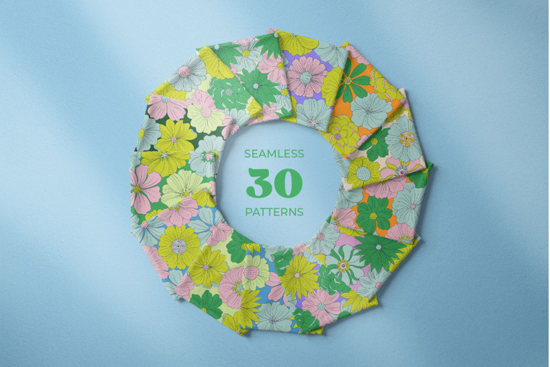 fresh-summer-retro-floral-patterns