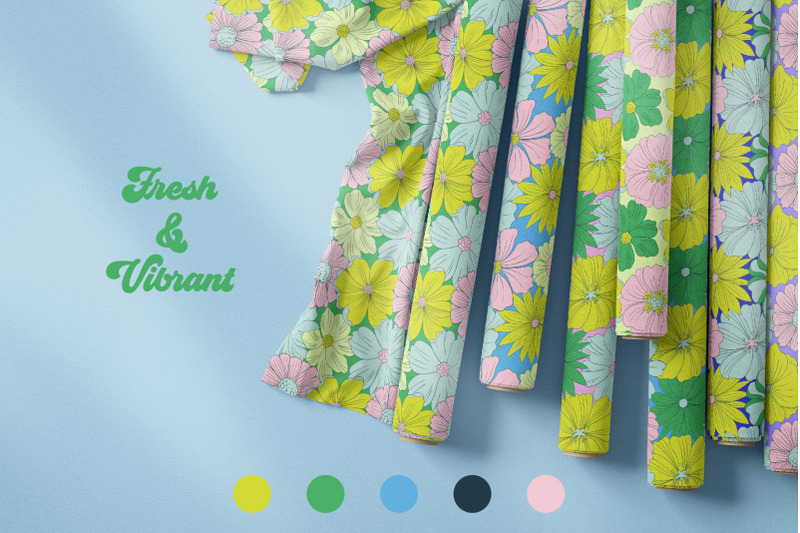 fresh-summer-retro-floral-patterns