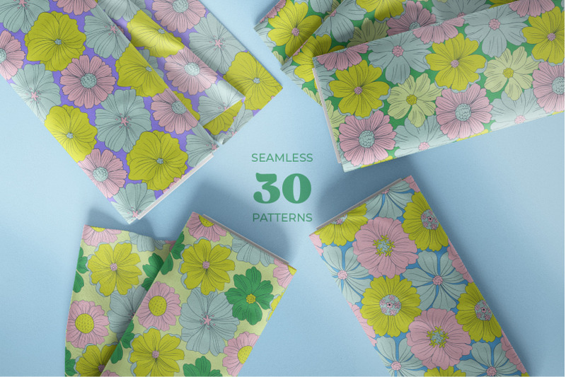 fresh-summer-retro-floral-patterns