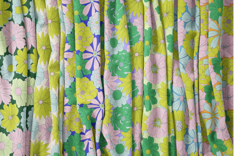 fresh-summer-retro-floral-patterns
