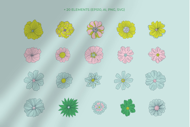 fresh-summer-retro-floral-patterns