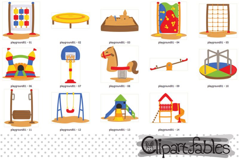 playground-clipart-kids-on-slide