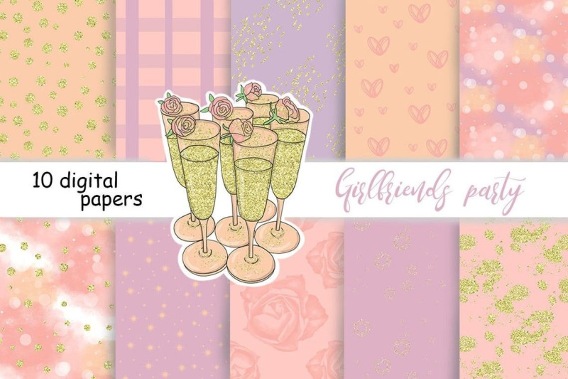 girlfriends-party-pattern-2