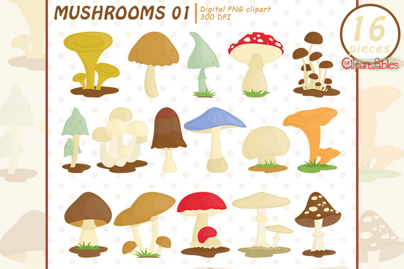 mushroom-clipart-fungi-fungus-clip-art