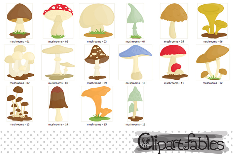 mushroom-clipart-fungi-fungus-clip-art