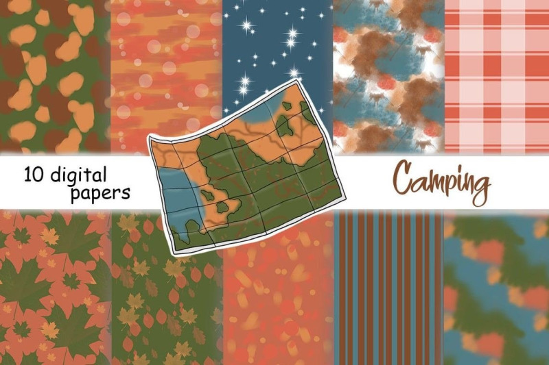 camping-pattern