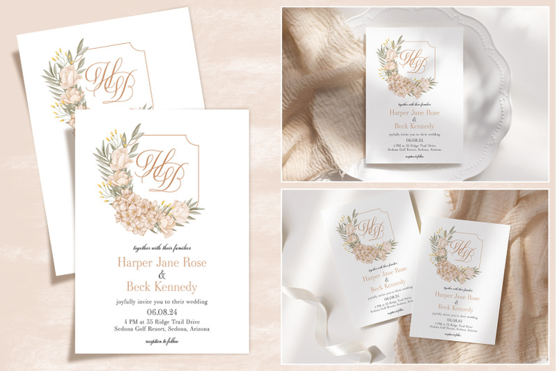 terracotta-wedding-emblem-card-template-editable-invitation-card