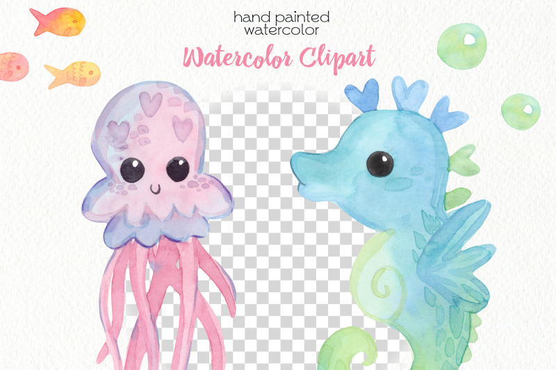 watercolor-underwater-clipart