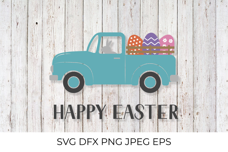 easter-retro-truck-with-eggs-svg