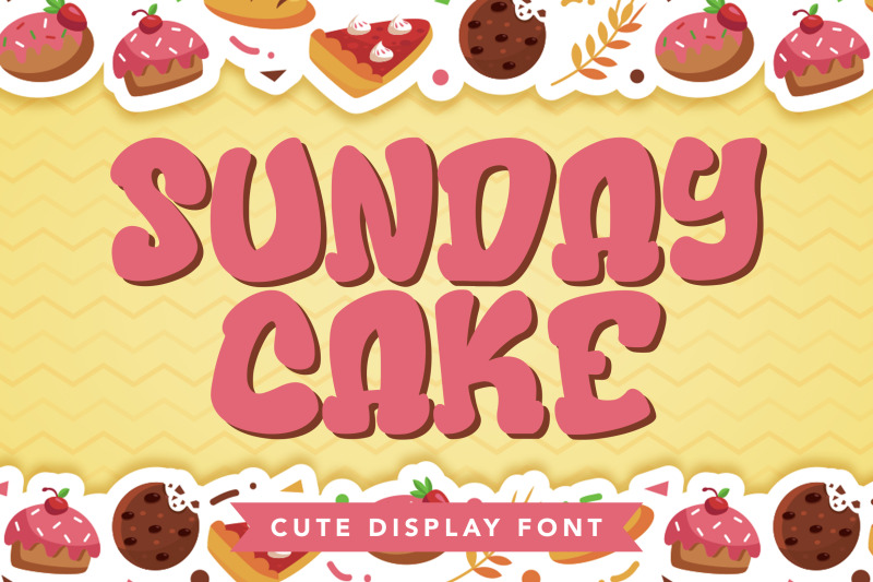 sunday-cake-cute-display-font