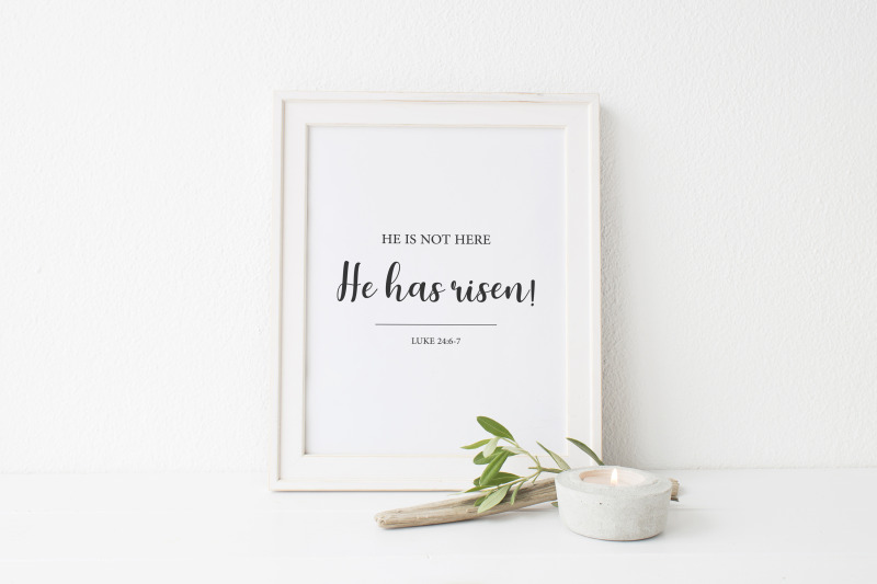 he-is-not-here-he-has-risen-luke-24-6-7-easter-wall-decor