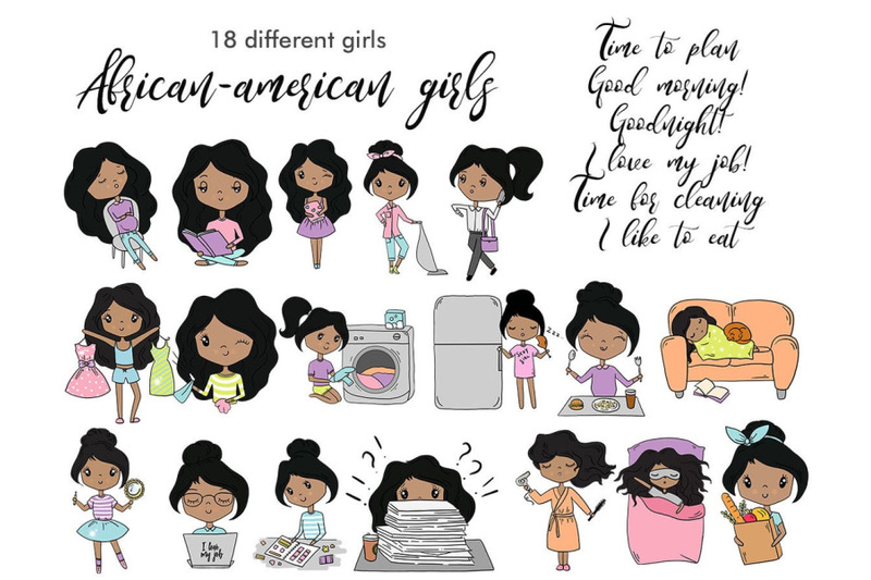 african-american-girls-cute-dolls