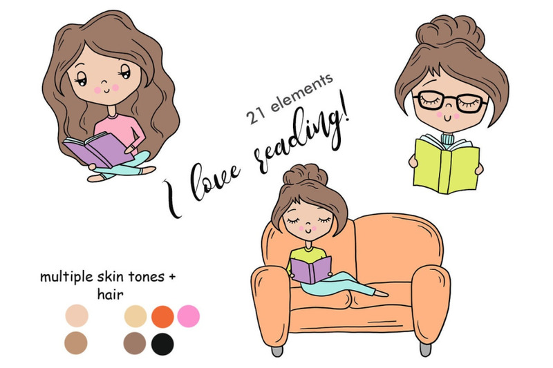 i-love-reading-cute-dolls