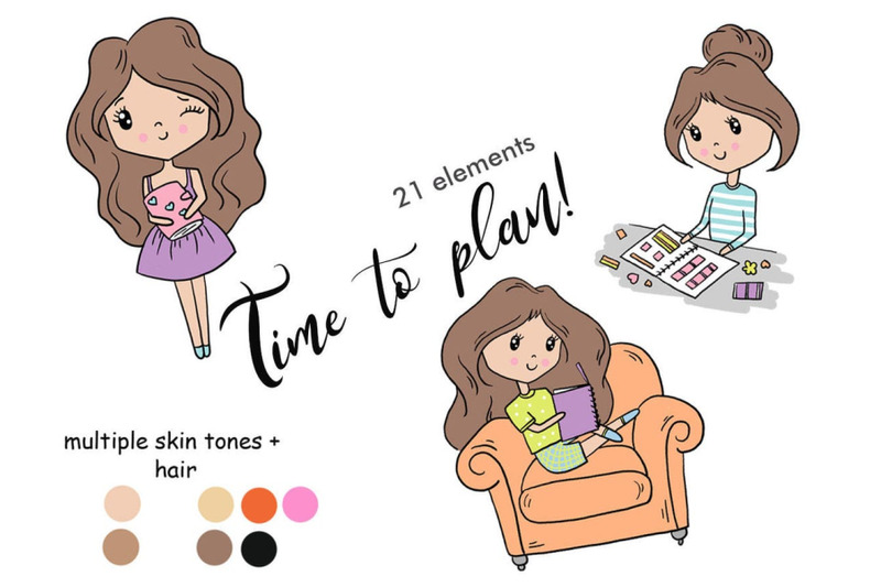 time-to-plan-cute-dolls