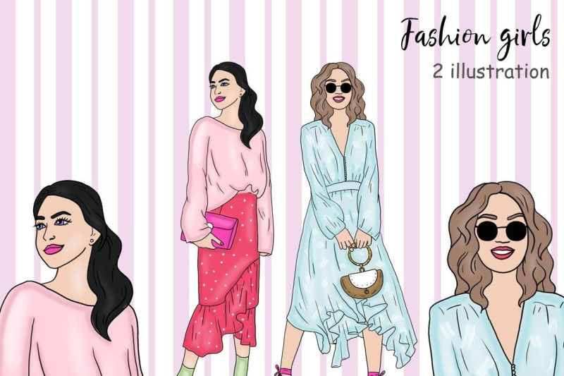 fashion-girls-clipart