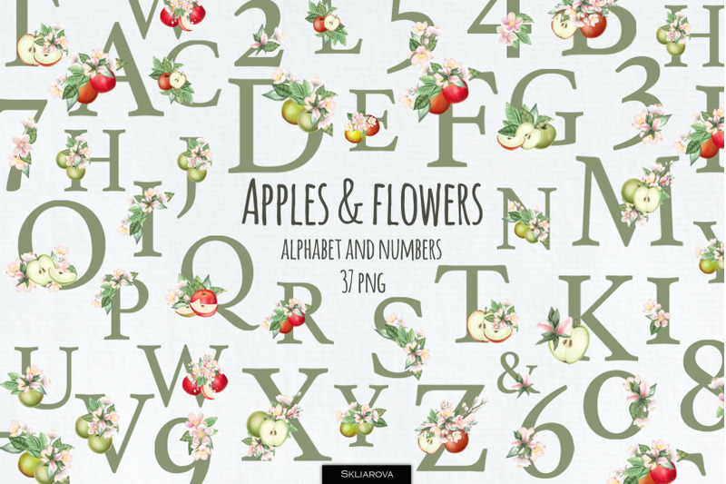 spring-apple-alphabet