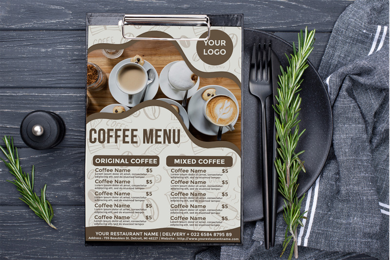 coffee-flyer-menu