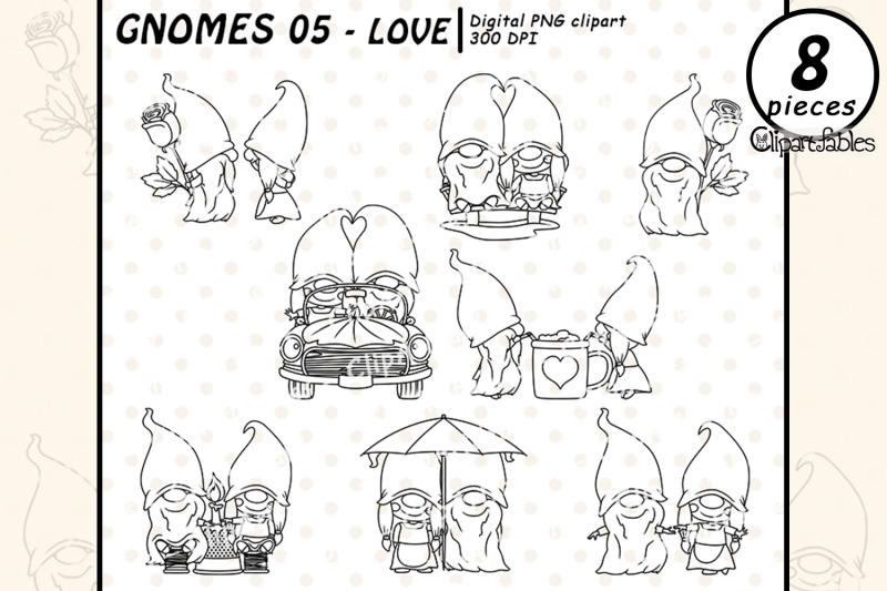 romantic-gnomes-digital-stamps-cute-love-story