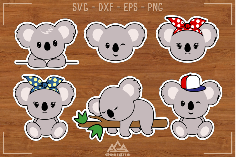 cute-koala-svg-design