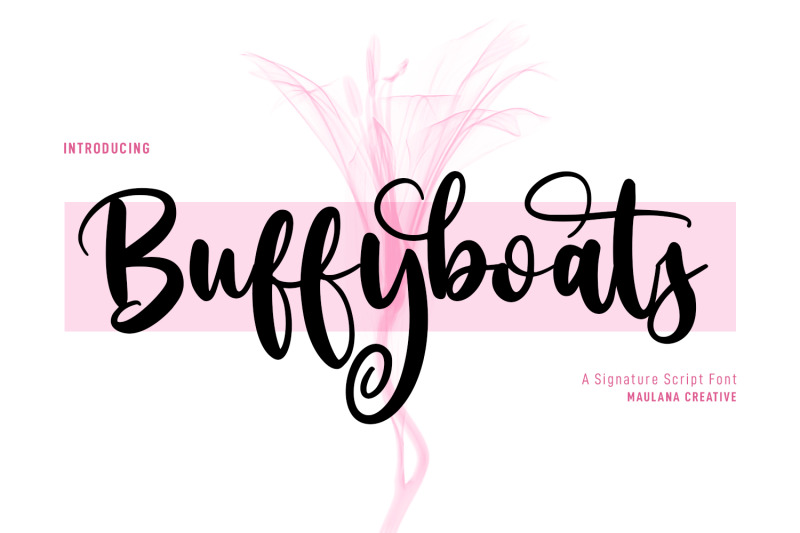 buffyboats-handwriten-script-font