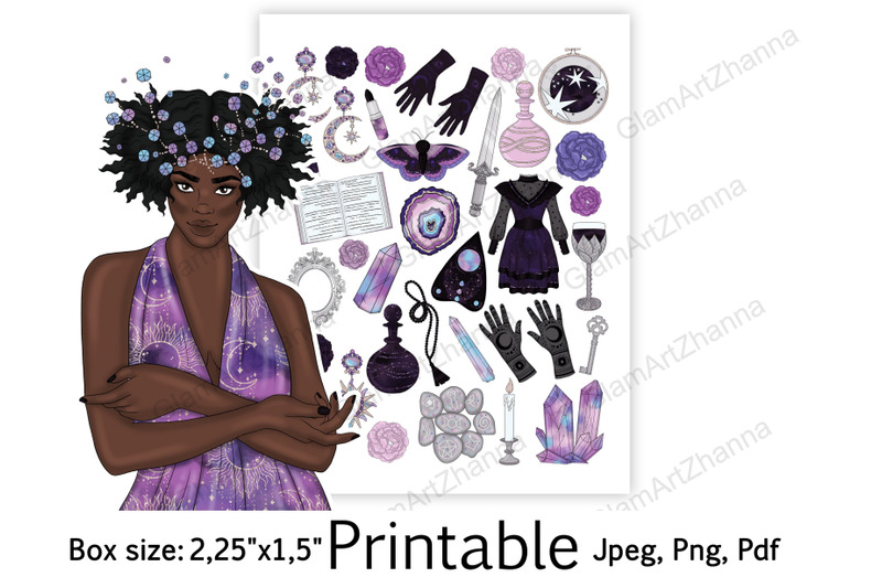 african-american-mystic-printable-stickers-2-25-quot-x1-5-quot