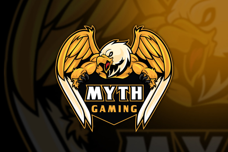 eagle-myth-esport-logo-template