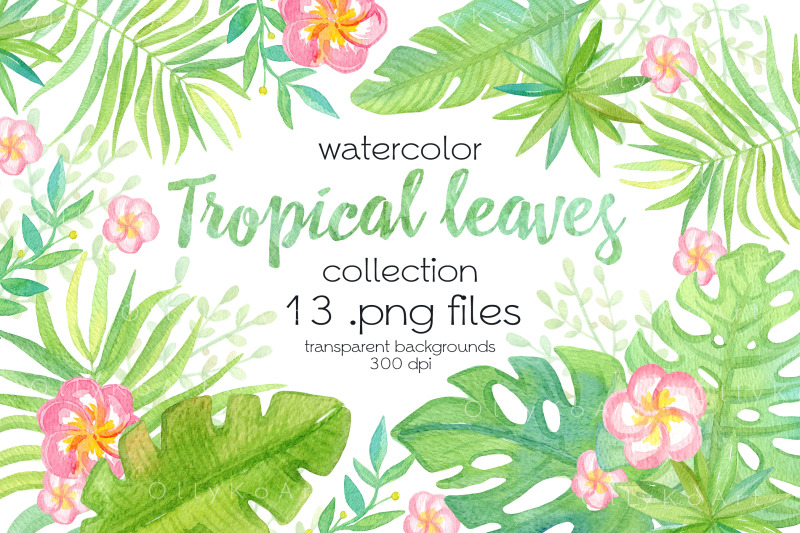 watercolor-tropical-leaves-clipart