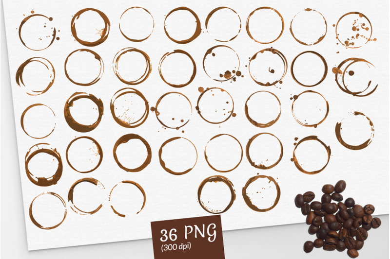 36-vector-coffee-rings-with-stains