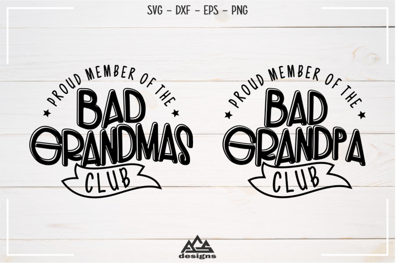 proud-member-of-bad-grandmas-grandpa-club-svg-design