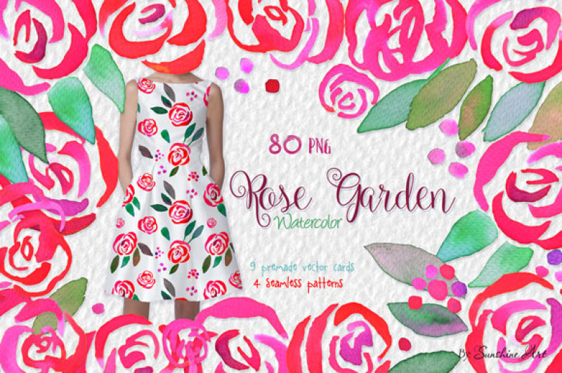 rose-garden-watercolor-clip-art