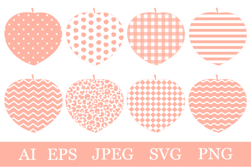 peach-bundle-peach-ornament-peach-sublimation-peach-svg