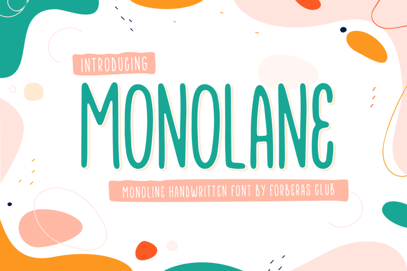 monolane-handwritten-font
