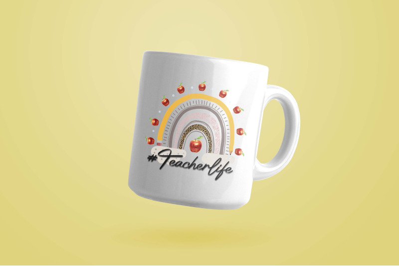 teacher-life-rainbow-sublimation