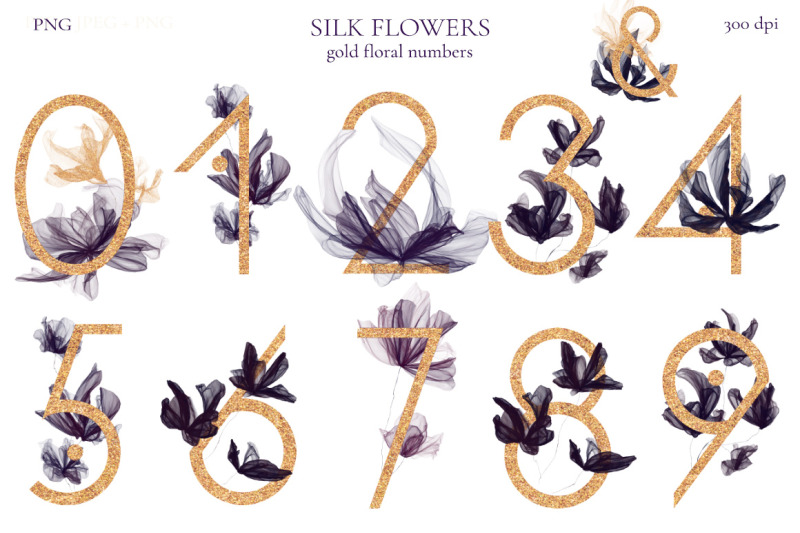 silk-flowers-alphabet-and-elements
