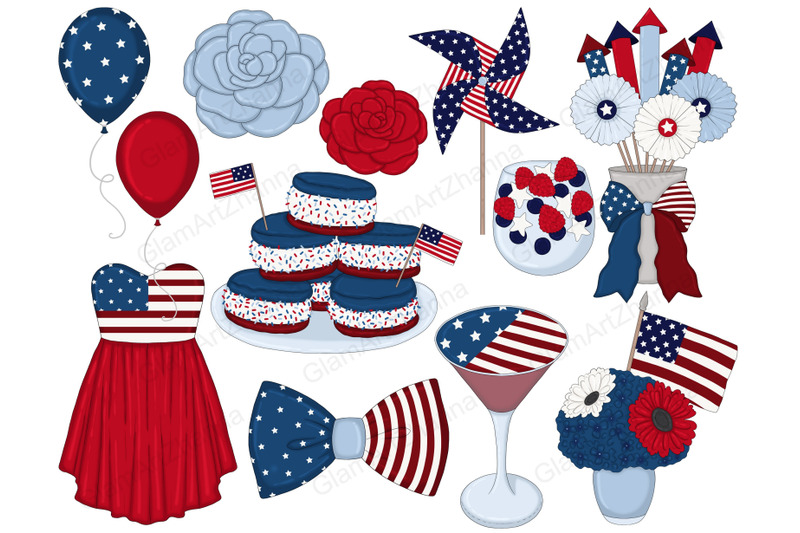 4th-of-july-dark-clipart