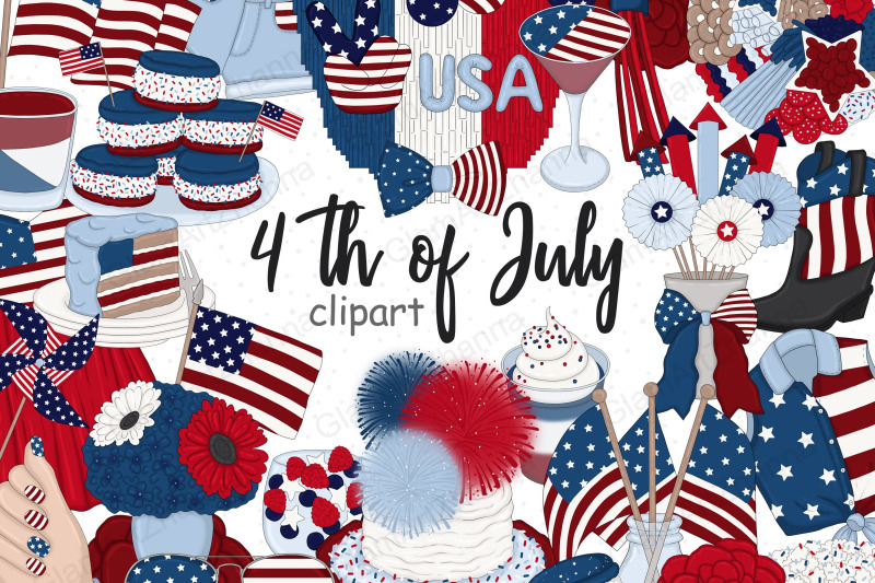 4th-of-july-dark-clipart