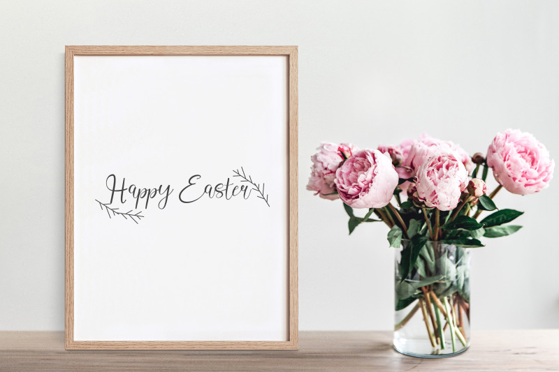 happy-easter-poster-happy-easter-sign-home-wall-decor-easter-print