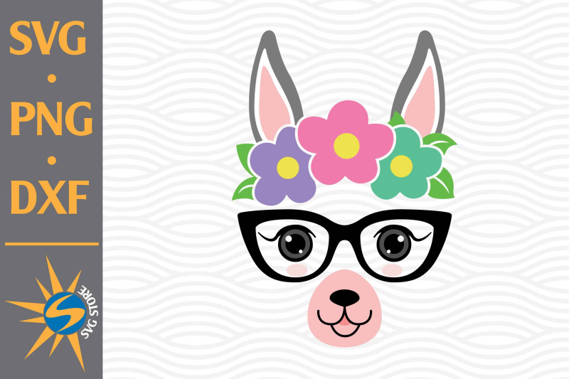 llama-face-svg-png-dxf-digital-files-include