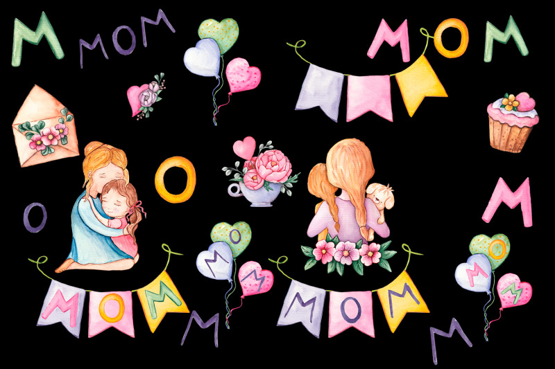 mom-watercolor-clipart-mother-039-s-day