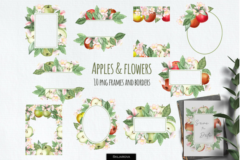 apples-and-flowers-frames