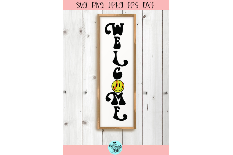 welcome-softball-porch-sign-svg-groovy-sports-cut-file