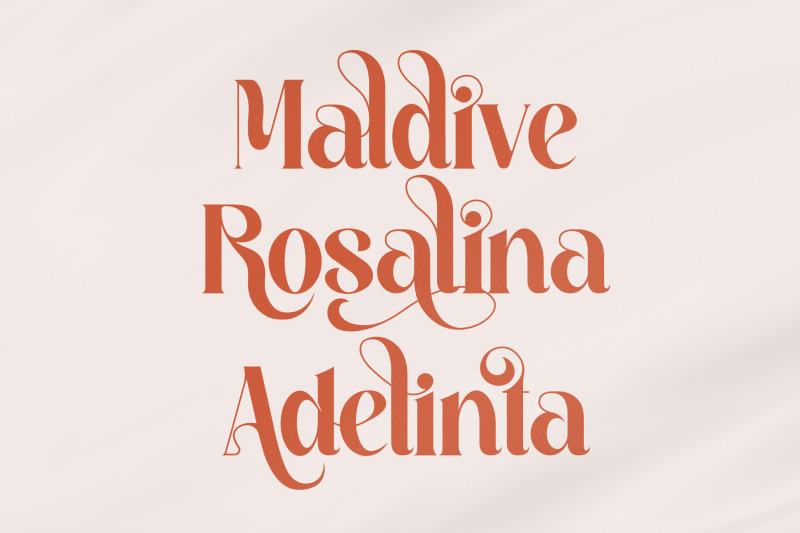 rosalia-typeface