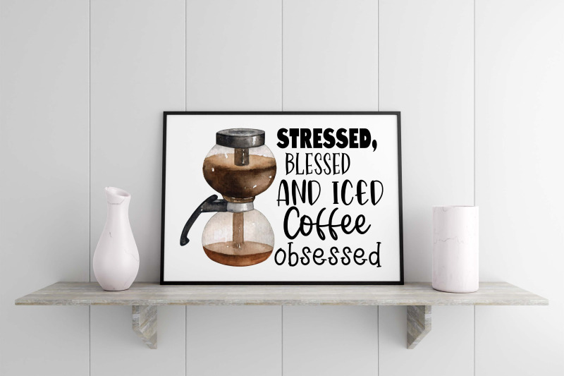 stressed-blessed-and-iced-coffee-sublimation