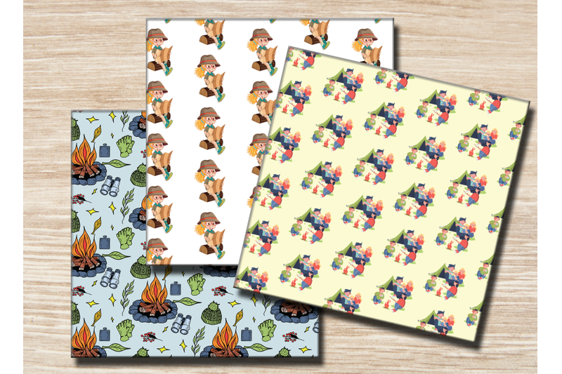 camping-digital-papers-pattern-png