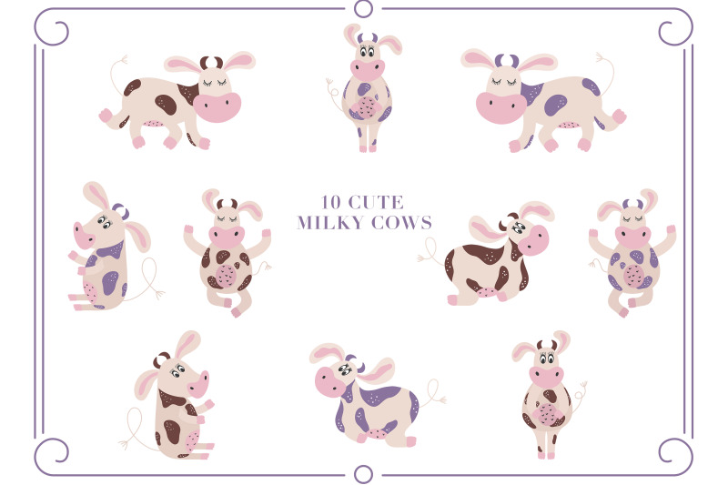 milky-cows-cute-collection