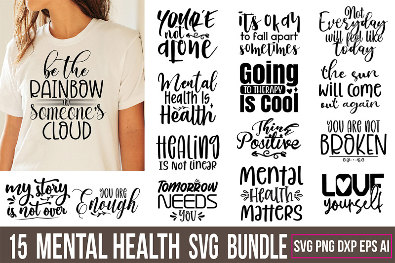 mental-health-svg-bundle