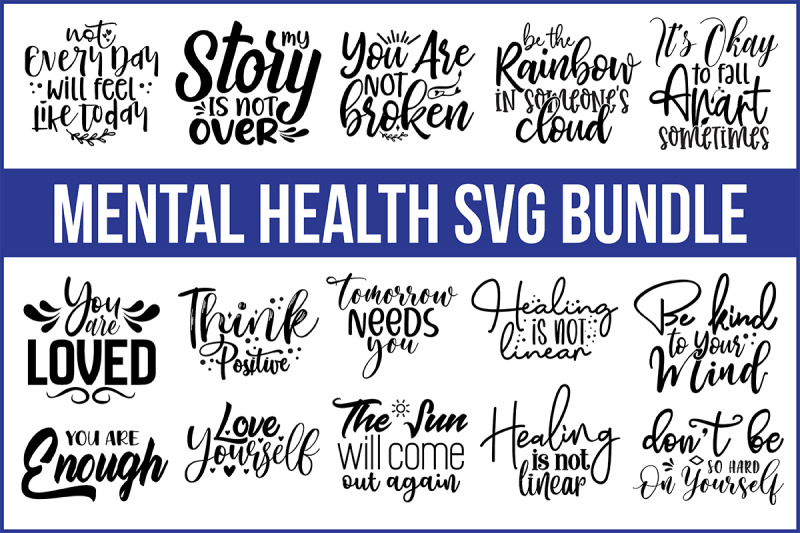 mental-health-svg-bundle