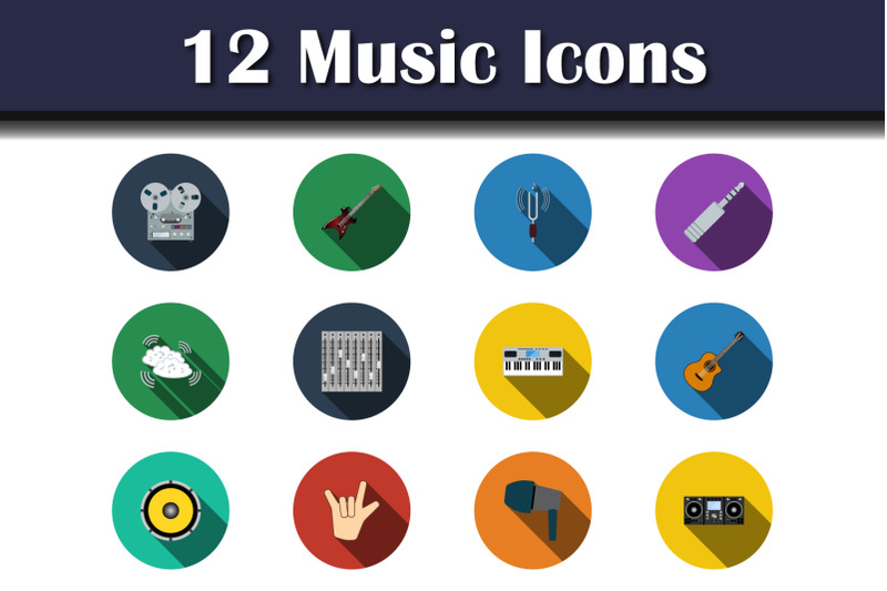 music-icon-set