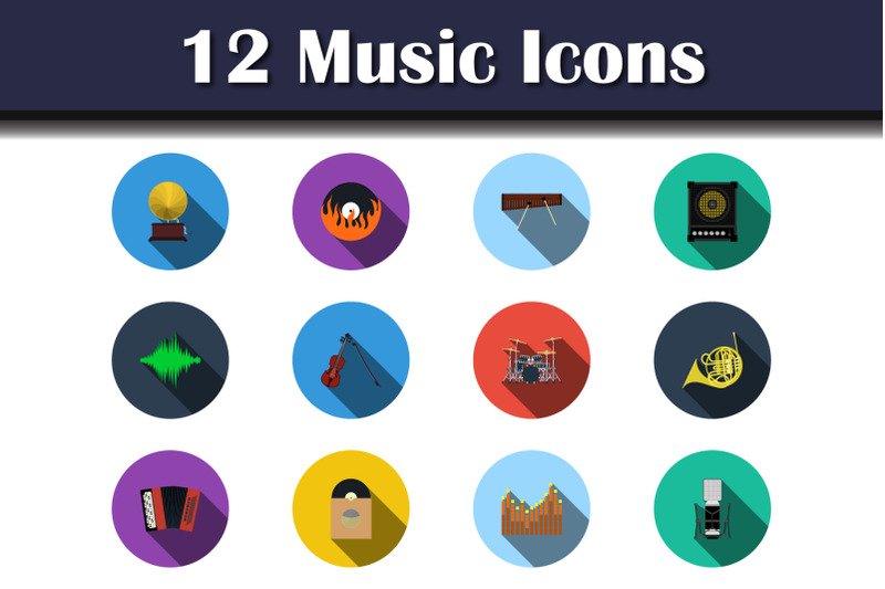 music-icon-set