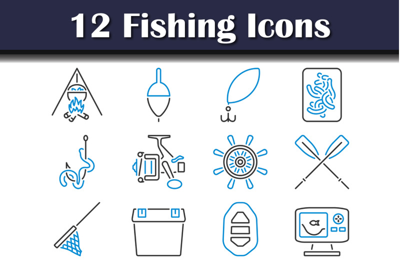 fishing-icon-set